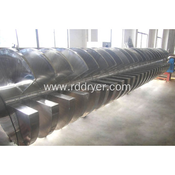 paddle dryer suppliers wedge-shaped paddle dryer machinery